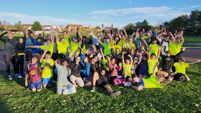 60 coureurs du collège